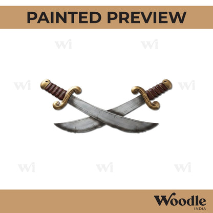 Swords Pre Marked MDF Design 1