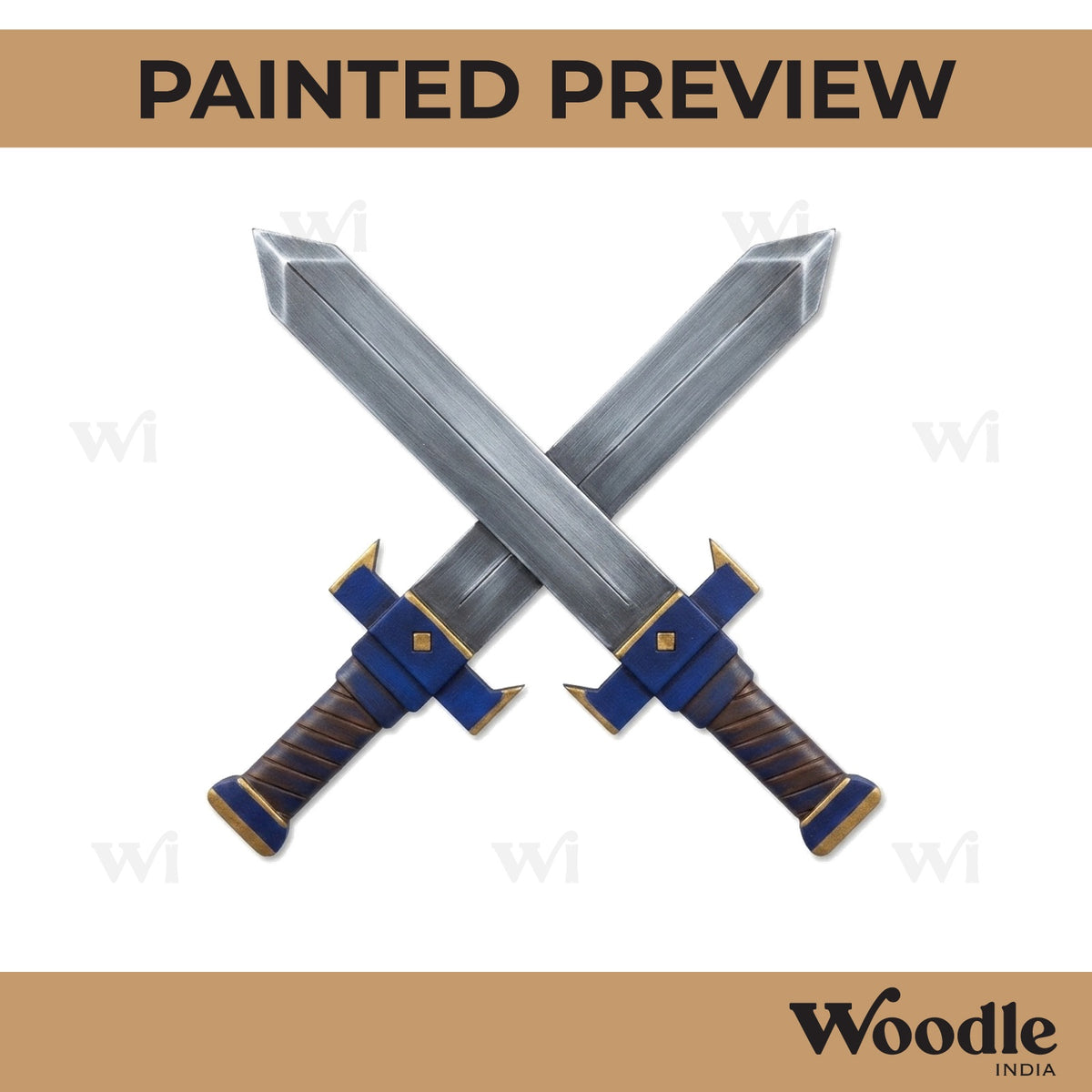 Swords Pre Marked MDF Design 2