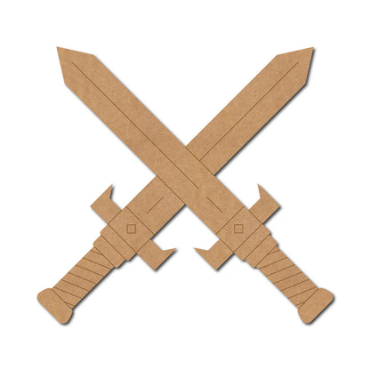 Swords Pre Marked MDF Design 2