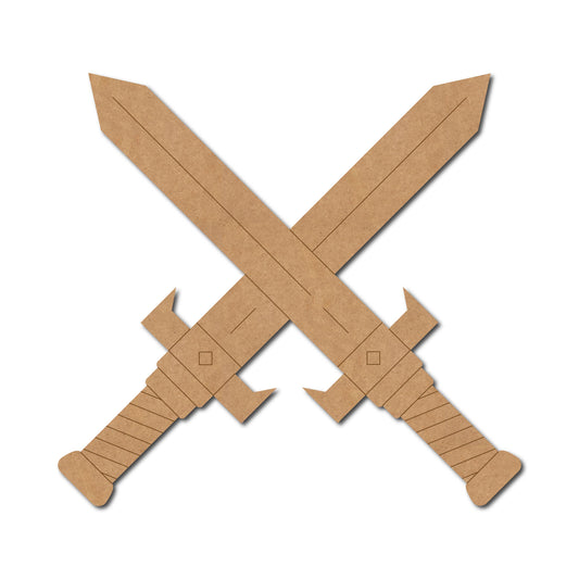 Swords Pre Marked MDF Design 2