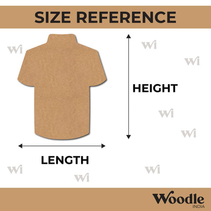T-Shirt Cutout MDF Design 1