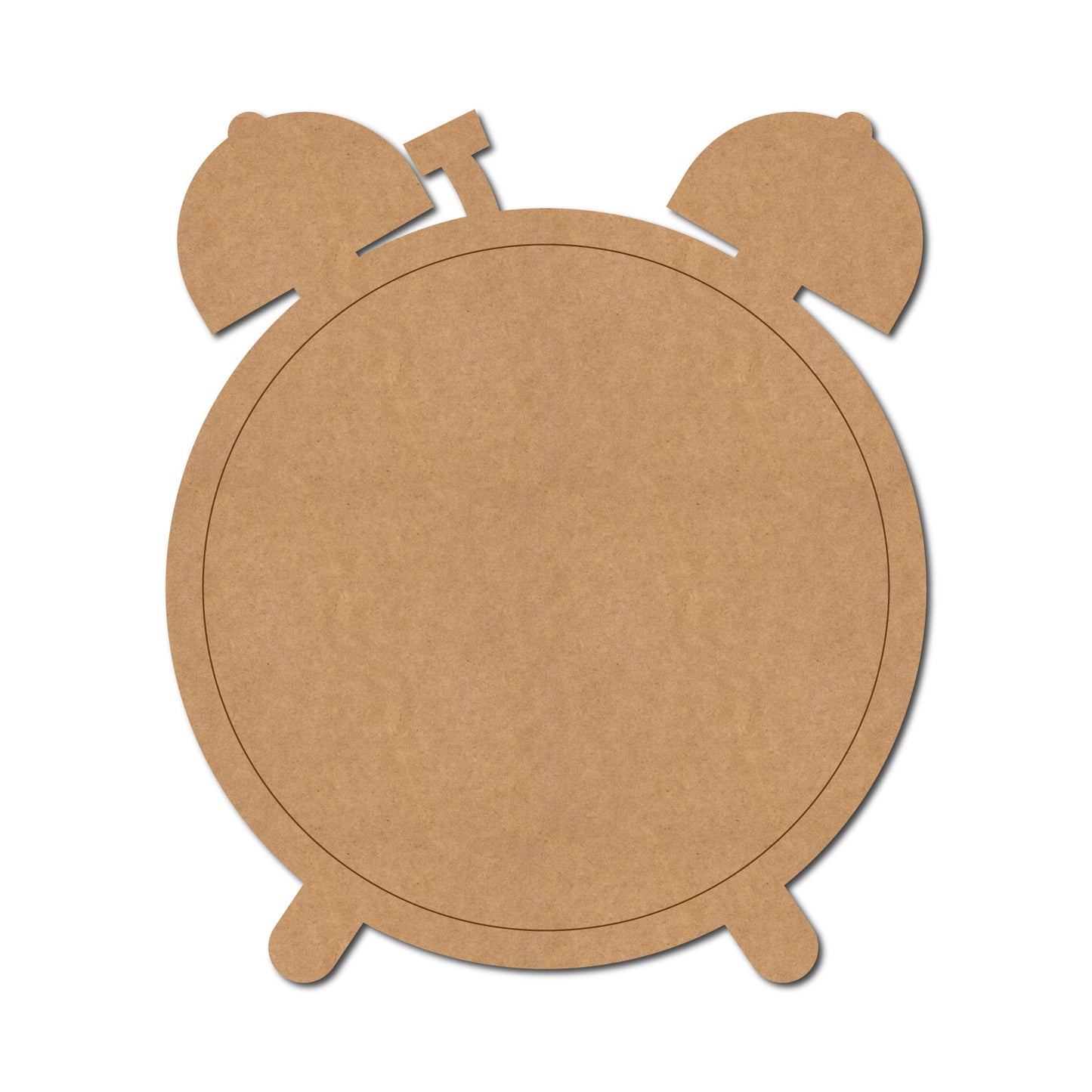 Table Clock Pre Marked MDF Design 1