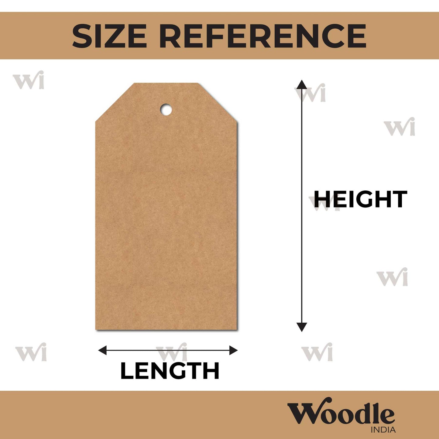 Tag Cutout MDF Design 1