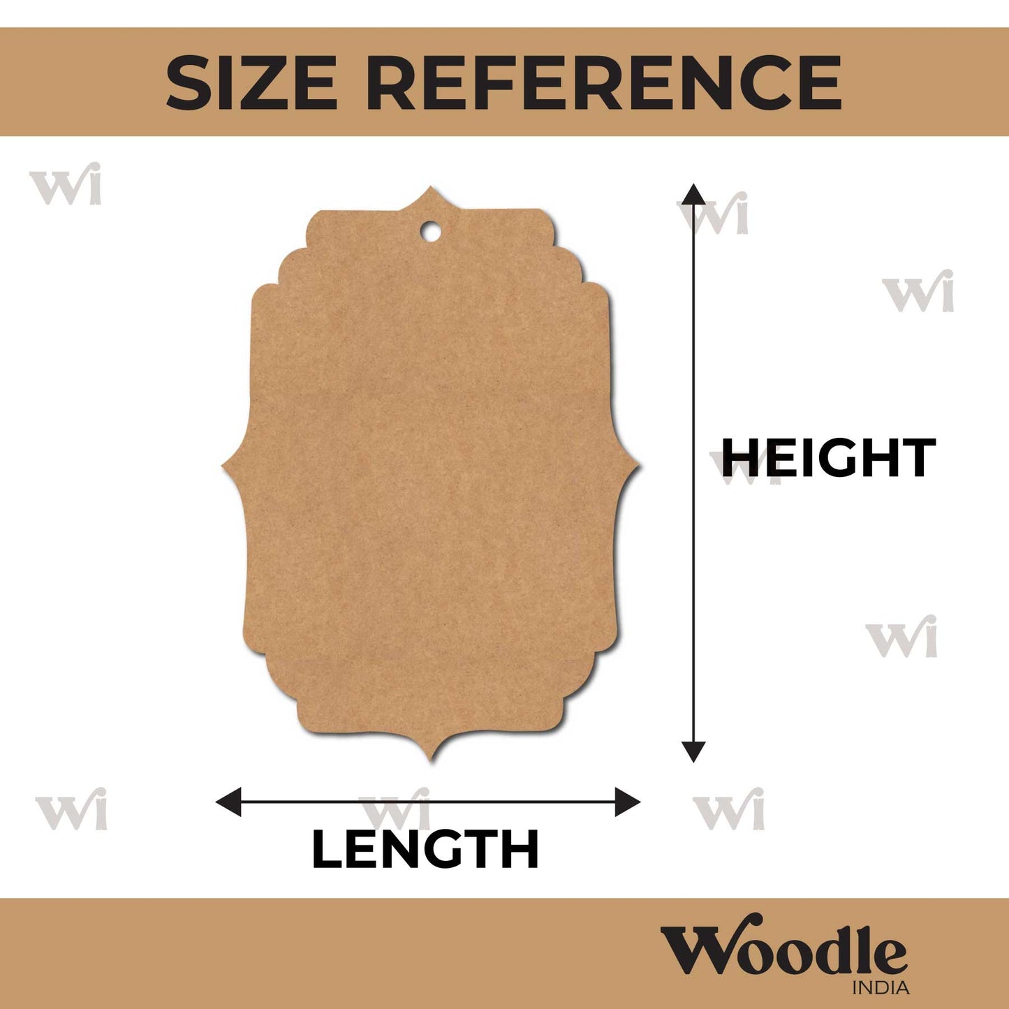 Tag Cutout MDF Design 2
