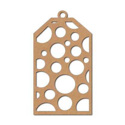 Tag Cutout MDF Design 3