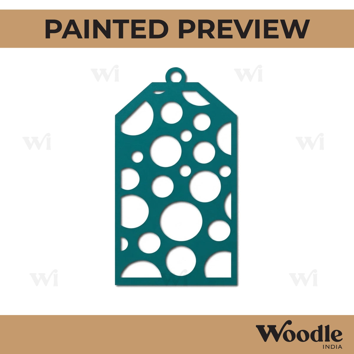 Tag Cutout MDF Design 3