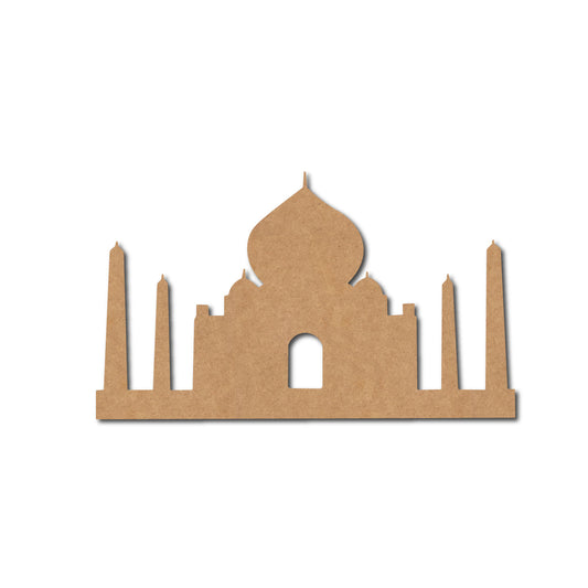 Taj Mahal Monument Cutout MDF Design 1