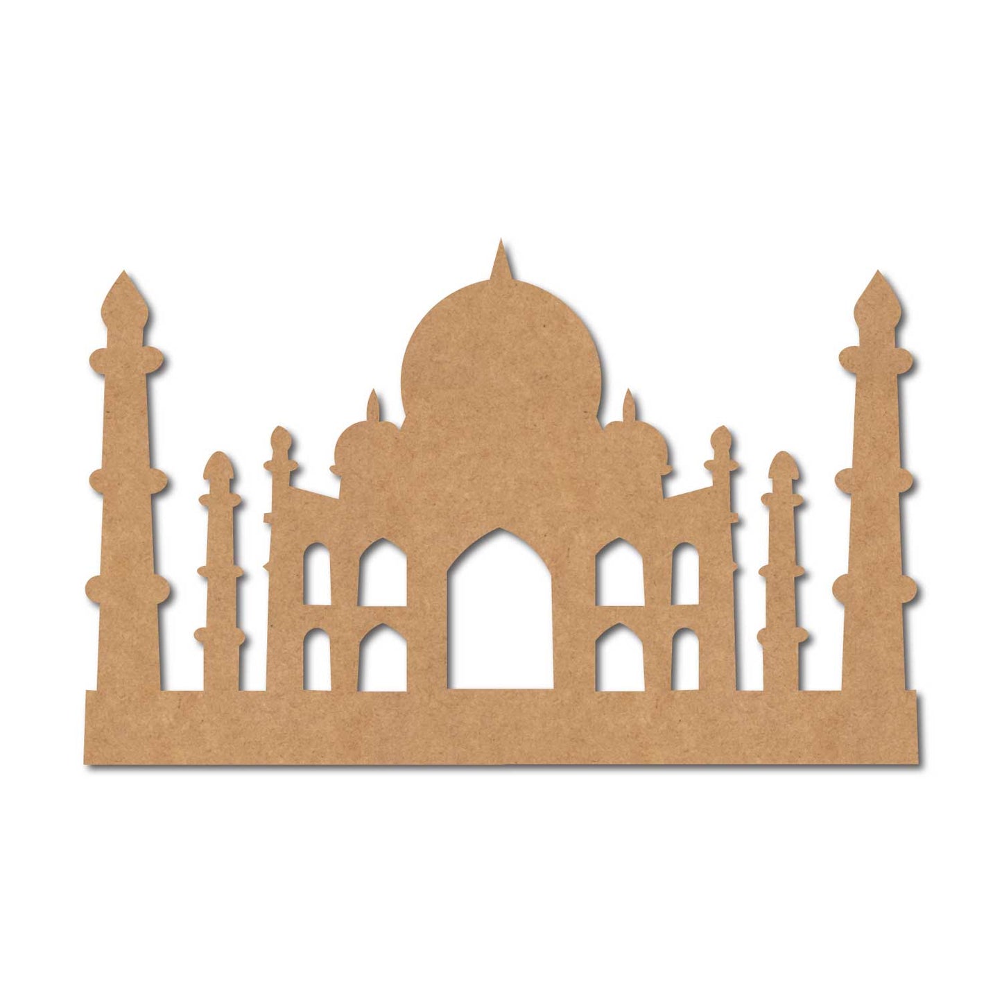 Taj Mahal Monument Cutout MDF Design 2