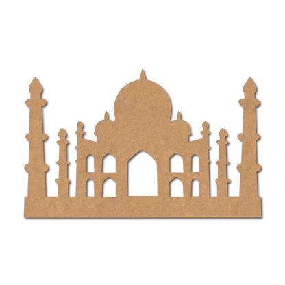 Taj Mahal Monument Cutout MDF Design 2