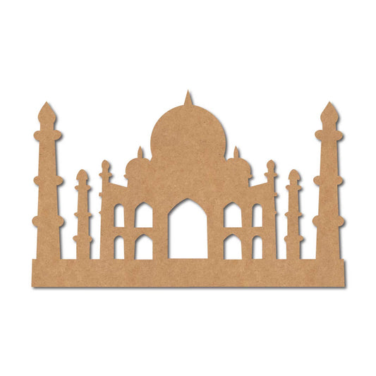 Taj Mahal Monument Cutout MDF Design 2