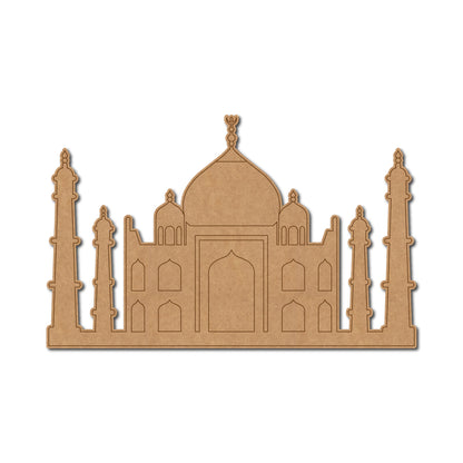 Taj Mahal Monument Pre Marked MDF Design 1