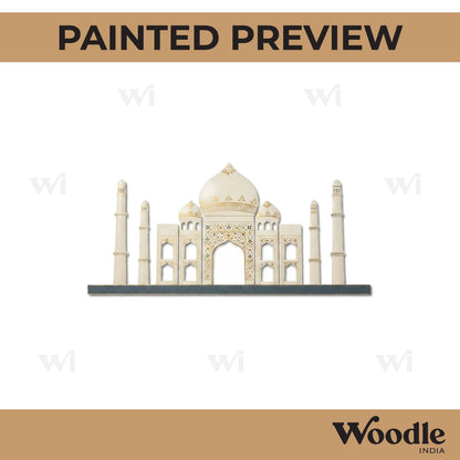 Taj Mahal Monument Pre Marked MDF Design 3