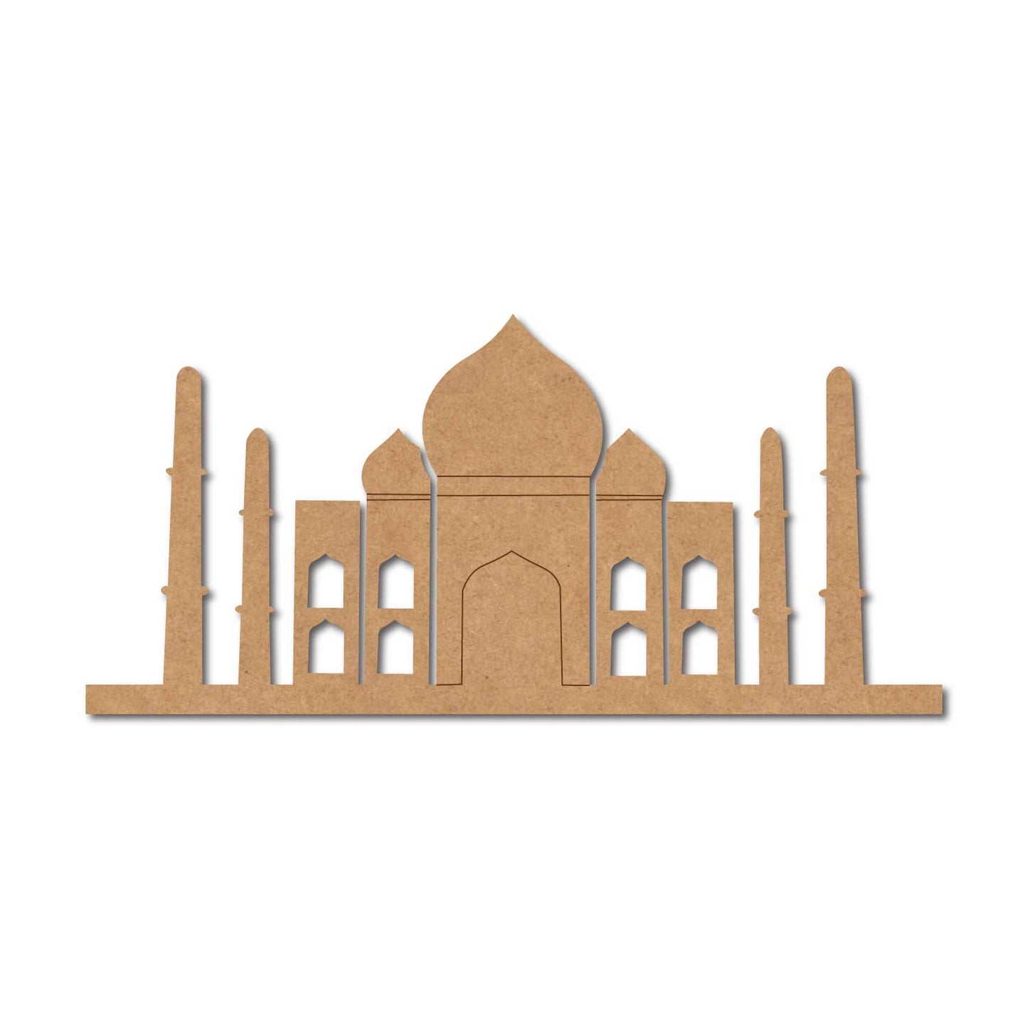 Taj Mahal Monument Pre Marked MDF Design 3