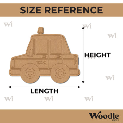 Taxi Pre Marked MDF Design 1