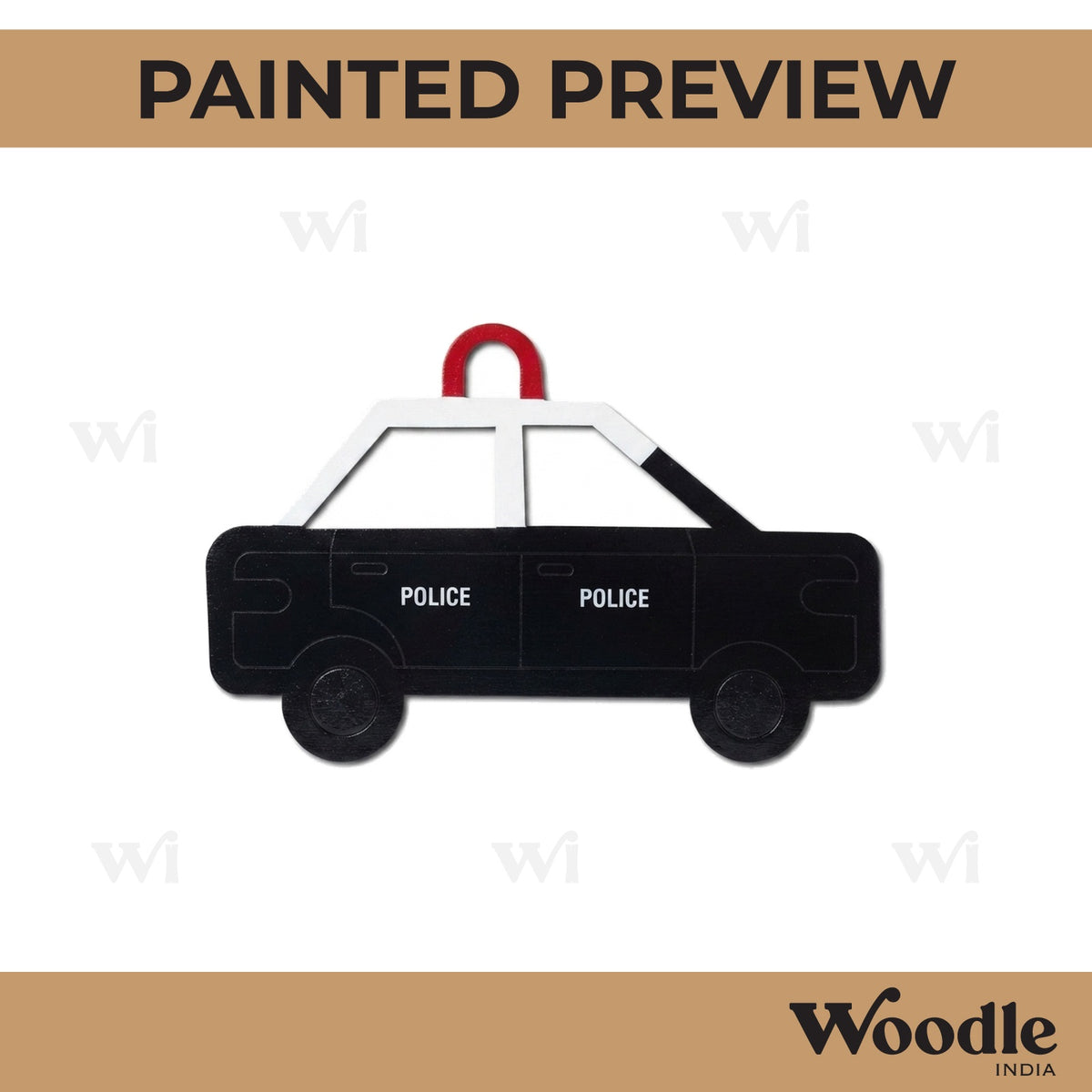 Taxi Pre Marked MDF Design 2