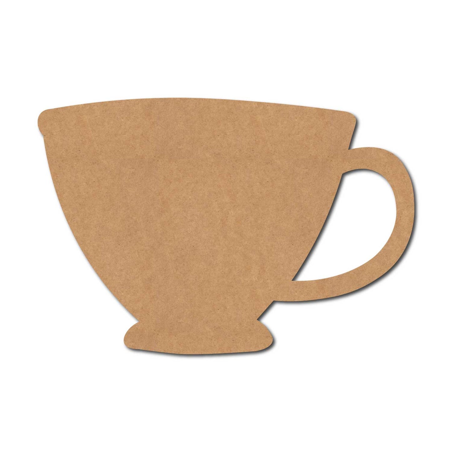 Tea Cup Cutout MDF Design 1