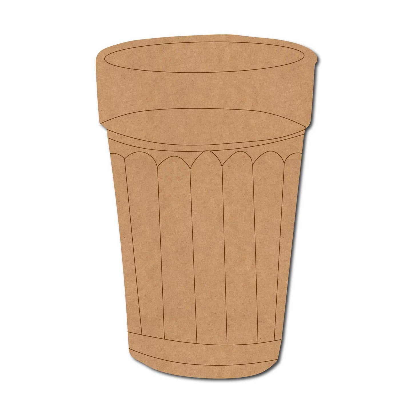 Tea Glass Pre Marked MDF Design 1