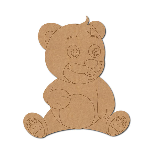 Teddy Bear Pre Marked MDF Design 10