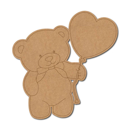 Teddy Bear Pre Marked MDF Design 13