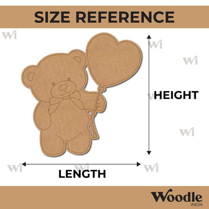 Teddy Bear Pre Marked MDF Design 13