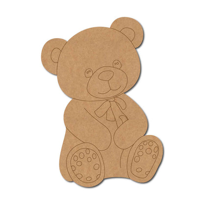 Teddy Bear Pre Marked MDF Design 15