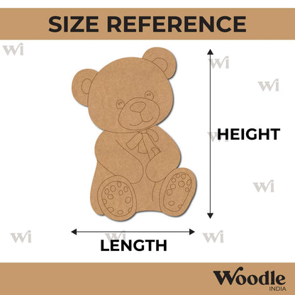 Teddy Bear Pre Marked MDF Design 15