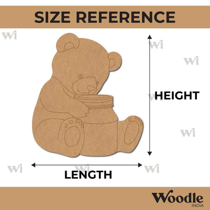 Teddy Bear Pre Marked MDF Design 16