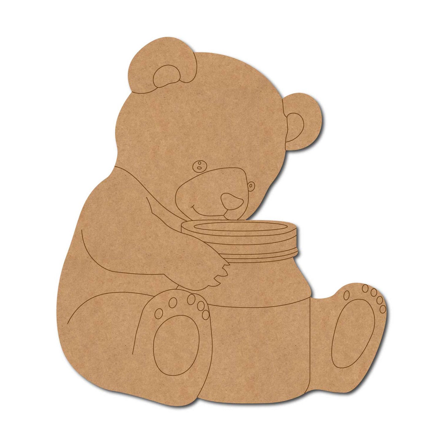 Teddy Bear Pre Marked MDF Design 16