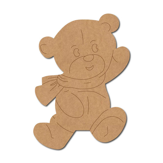 Teddy Bear Pre Marked MDF Design 17