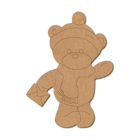 Teddy Bear Pre Marked MDF Design 18
