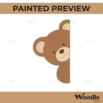 Teddy Bear Pre Marked MDF Design 5