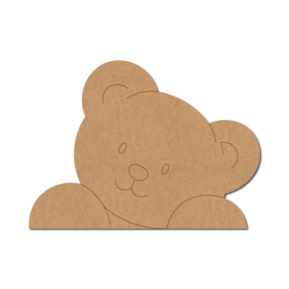 Teddy Bear Pre Marked MDF Design 6