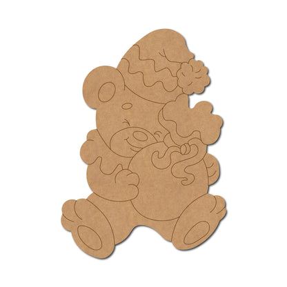 Teddy Bear Pre Marked MDF Design 7