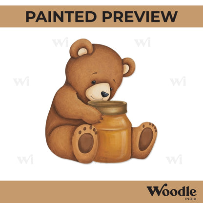Teddy Bear Pre Marked MDF Design 14