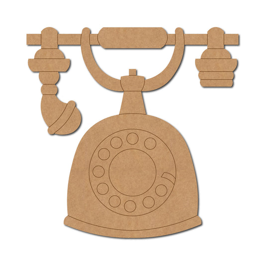 Telephone Pre Marked MDF Design 1