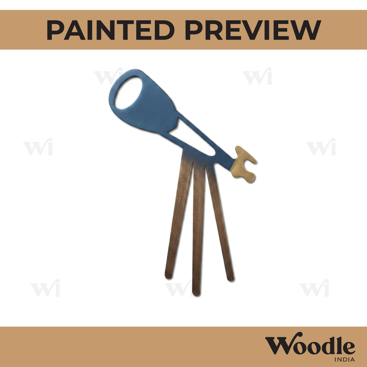 Telescope Cutout MDF Design 1