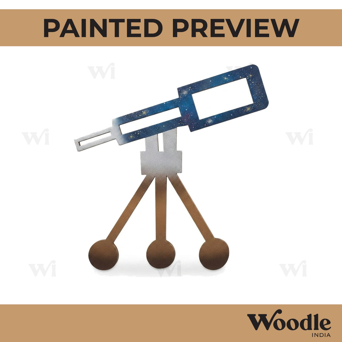 Telescope Cutout MDF Design 2