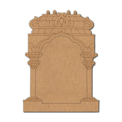 Temple Jharokha Pre Marked MDF Design 1