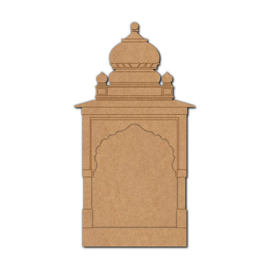 Temple Jharokha Pre Marked MDF Design 2