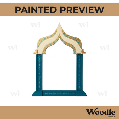 Temple Jharokha Window Cutout MDF Design 1