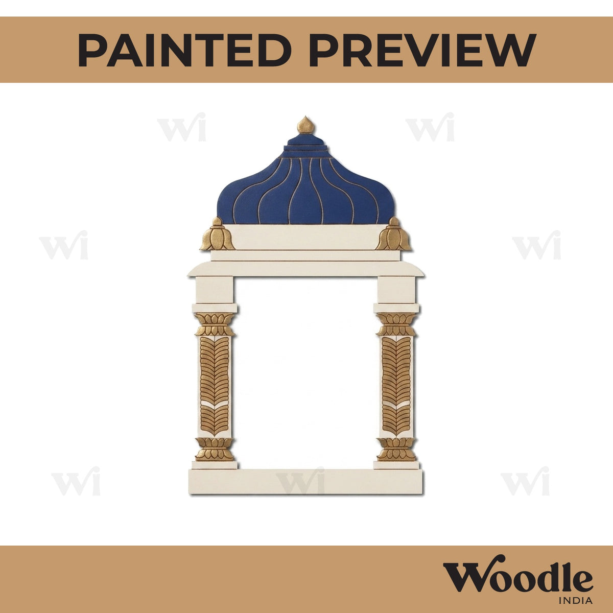 Temple Pre Marked MDF Design 1