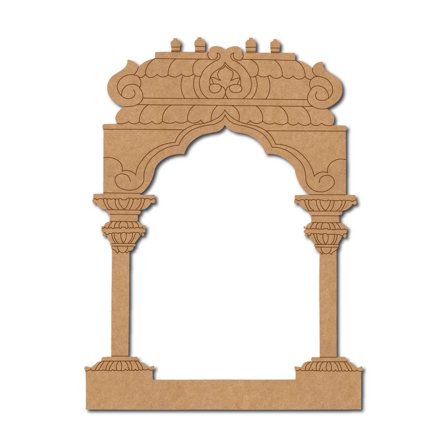 Temple Pre Marked MDF Design 4