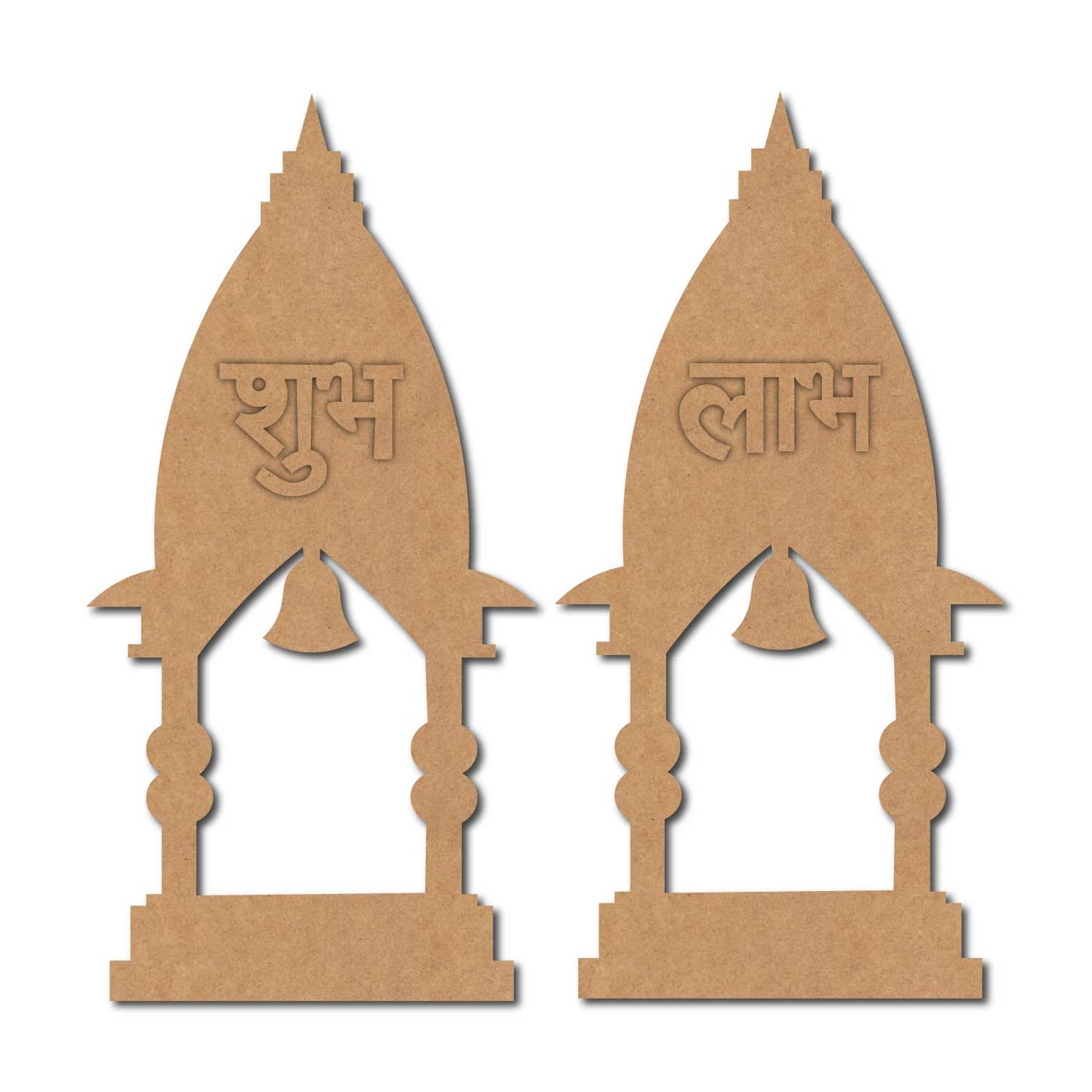 Temple Shubh Labh Base MDF Design 2