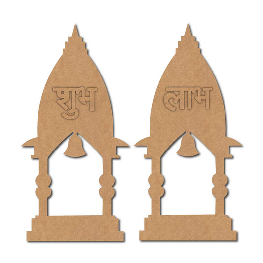 Temple Shubh Labh Base MDF Design 2
