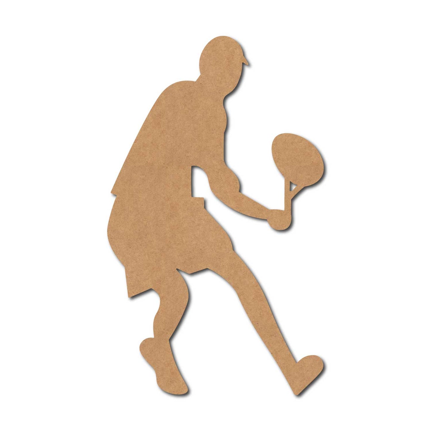Tennis Player Cutout MDF Design 1