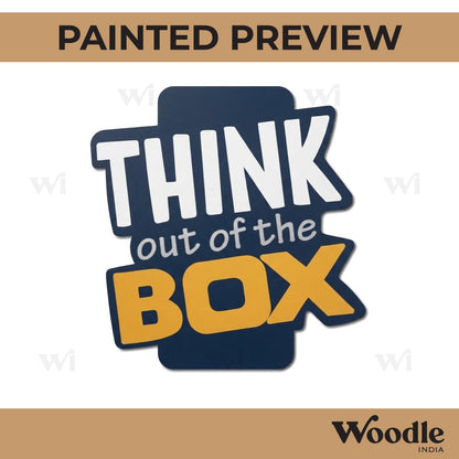 Think Out Of The Box Pre Marked Base MDF Design 1