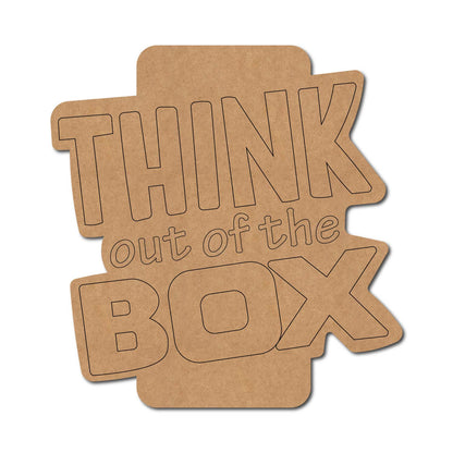 Think Out Of The Box Pre Marked Base MDF Design 1