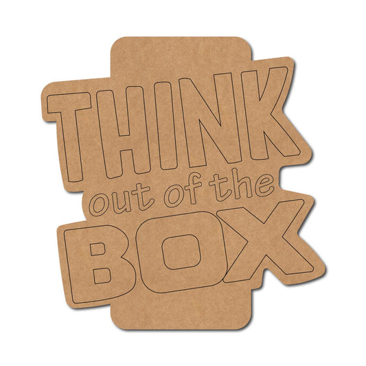 Think Out Of The Box Pre Marked Base MDF Design 1