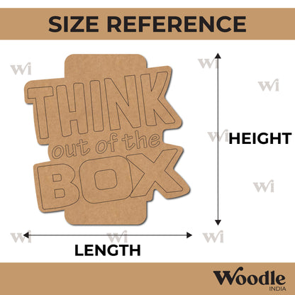 Think Out Of The Box Pre Marked Base MDF Design 1