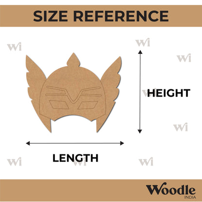 Thor Cartoon Pre Marked MDF Design 2